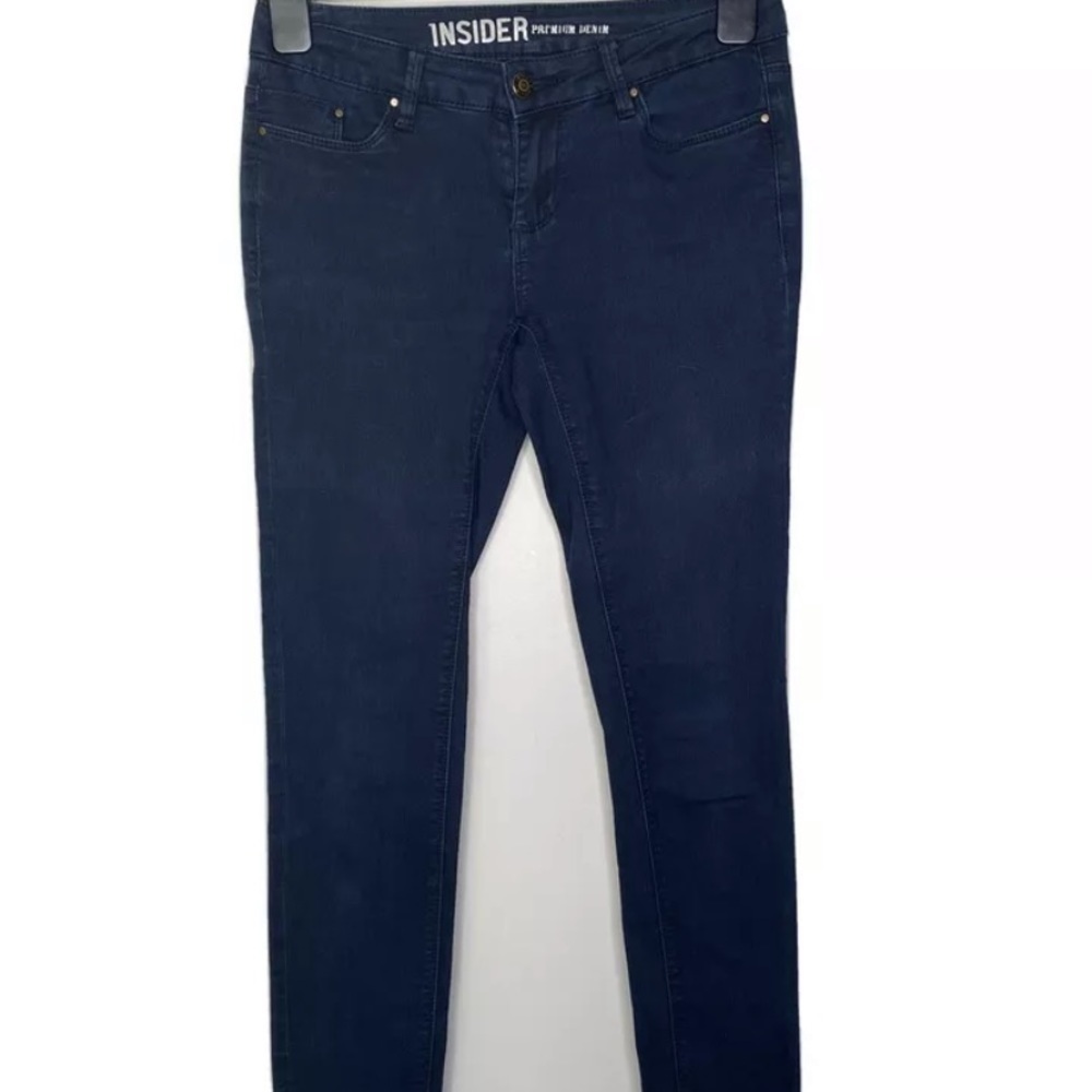 4/$35 Insider Premium Denim Jeans 27 Dark Stretch